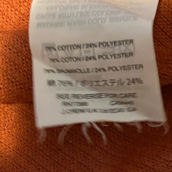 Madewell Burnt Orange Long-sleeve Top - Picture 9 of 11